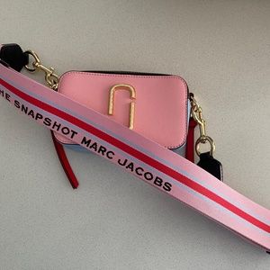 Marc Jacobs The Snapshot Pink Crossbody Bag